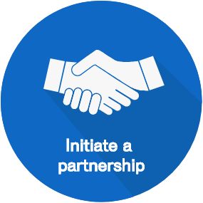 Initiate a partnership