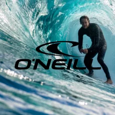 O'NEILL（オニール）ブランドロゴ・アイコン・チューブライディングイメージ