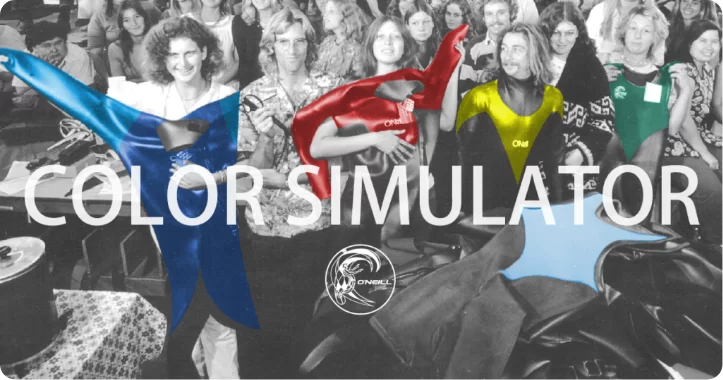 O'NEILL（オニール） カラーシミュレーター イメージ画像