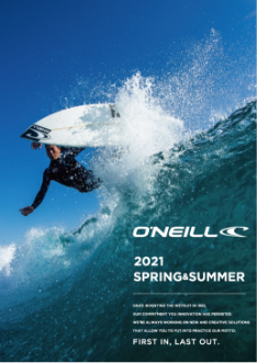 O'NEILL（オニール）2021 SPRING SUMMER（春夏）カタログ表紙