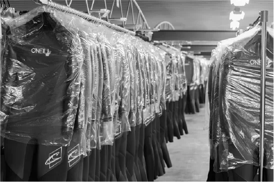 スーツの収納保存