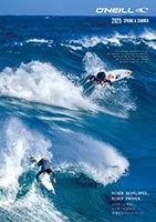 ONEILL SS 2025 カタログ表紙